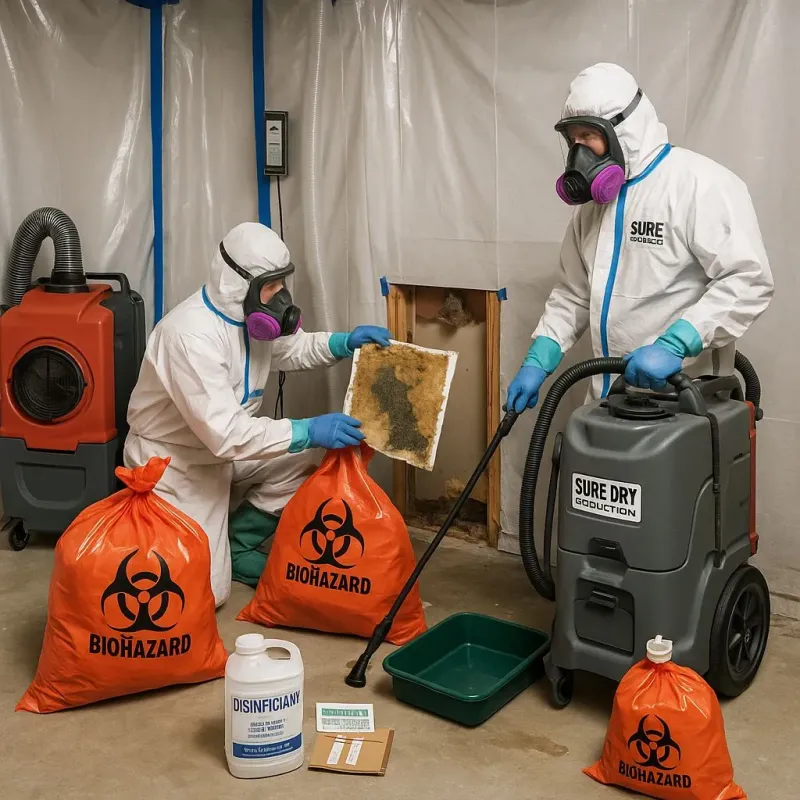 Contaminated Water Handling Protocols process in Thatcher, AZ